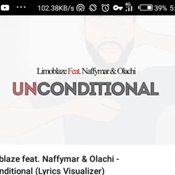 Limoblaze - Unconditional ft Naffymar and Olachi